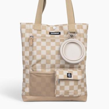 Imagem de Cleverpup Conjunto de 2 peças Park Pack Bolsa para cães – Bolsa de viagem para cães com 8 bolsos, bolsa de petisco, dispensador de saco de cocô, bolso de bola de secagem rápida, tigela dobrável