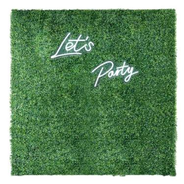 Imagem de Painéis de parede de flor verde artificial 3D de 2 × 2,3 m, tamanho grande, armazenamento rápido, vegetação, tela de cerca de fundo falso para casamento, bebê, festa, aniversário, interior, exterior