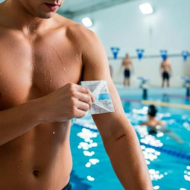 Imagem de Curativos Invisíveis à Prova d’Água – 10 Unidades, Flexíveis e Discretos, Proteção Total para Pele, Dia a Dia, Piscina e Praia