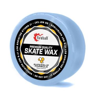 Imagem de Fireball SuperSlip Pro Skateboard Cera para Trilhos – Feito nos EUA para patinetes agressivos em linha e skates – Fórmula personalizada profissional de cera para skate (nuvem)