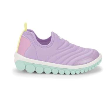 Imagem de Tênis Infantil Bibi Roller 2.0 Lilás E Verde Baby Tamanho:25