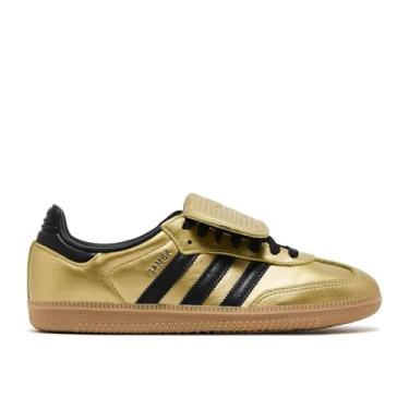 Imagem de adidas Tênis feminino Samba LT, Ouro metálico/preto central/goma, 34