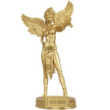 Imagem de Estátua Esteno Mitologia Grega Estatueta - Górgona - Versão Alada (Cor Ouro)