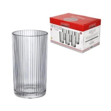 Imagem de Conjunto 6 Copos Long Drink Graffiato 400ml Hauskraft
