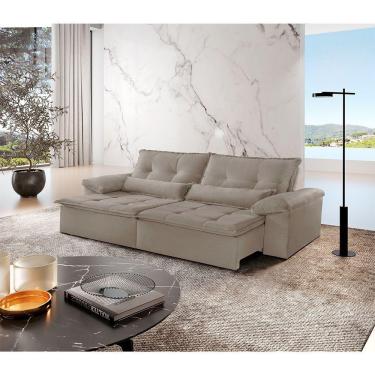 Imagem de Sofá Parma Veludo 02 Módulos De 90cm B25cm Meu Sofá Online B002 Veludo Capuccino