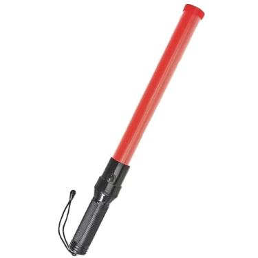 Imagem de Bastao Sinalizador Viario Recarregavel Sinalizaçao Transito Rodovia Flanelinha Manobrista Obra Frentista Segurança