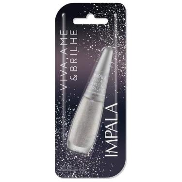 Imagem de Esmalte Impala Viva, Ame e Brilhe Glitter 3D Brilhe Como Diamante