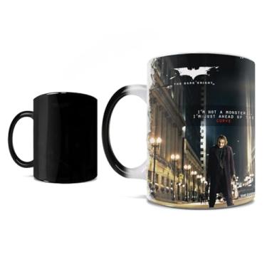 Imagem de Morphing Mugs The Dark Knight – Coringa – Not A Monster – Caneca sensível ao calor de 325 ml – Caneca de chá de café que muda de cor cerâmica – Oficialmente licenciada colecionável