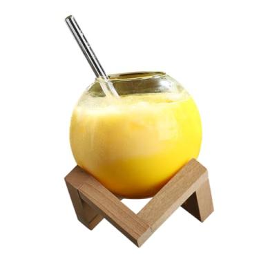 Imagem de VOSAREA Copos de vidro resistentes para design criativo para pratos de charcutaria