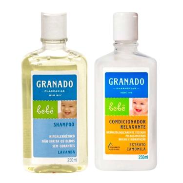 Imagem de Kit 1 Condicionador Relaxante Granado Bebê Camomila 250ml