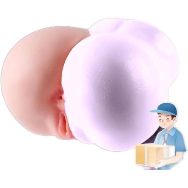 Imagem de Pocket Pussy for Men - Men's Sex Toys Male Masturbators Realistic Adult Toys Sex Doll Stroker 3D Lifelike Soft Butt with Vagina Anal Sex Pleasure Skin Color Adult Toy (L)