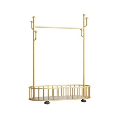 Imagem de Prateleiras de secagem de chão cabide de roupas quarto sala de estar banheiro hotel economia de espaço cabide de armazenamento rack de roupas varal de roupas