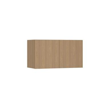 Imagem de Armário Aéreo Para Geladeira 80cm 2 Portas Slim Luciane Móve Freijó/freijó