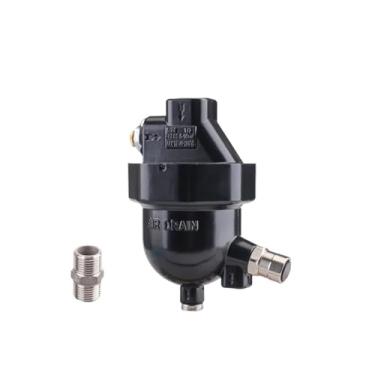 Imagem de Compressor de ar automático portátil com válvula drenagem, tanque armazenamento, filtro precisão e separador óleo-água(3)