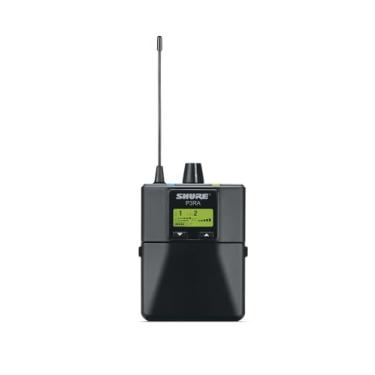 Imagem de Shure Receptor Bodypack sem fio premium P3RA para sistemas de monitoramento pessoal PSM300 - Banda G20