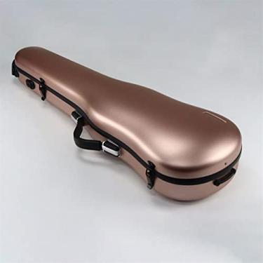 Imagem de Estojo Para Violino Leve Tamanho 4/4 Em Fibra De Carbono Composta Estojo Para Violino À Prova D'água Resistente À Compressão Tamanho Completo Estojo de Violino (Color : 04)