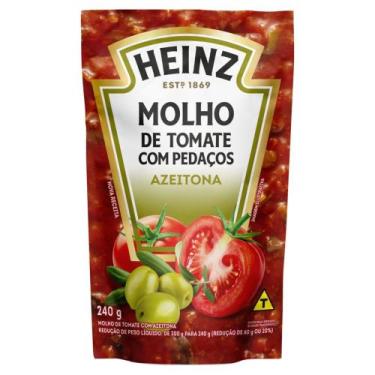Imagem de Molho Tomate Azeitona em Sachê Heinz 240g