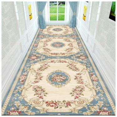 Imagem de SPXMQSS Tapetes de corredor para corredor, tapetes longos, tapetes de cozinha antiderrapantes tapete de cozinha tapete baixo para entrada lavanderia E 120 x 200 cm