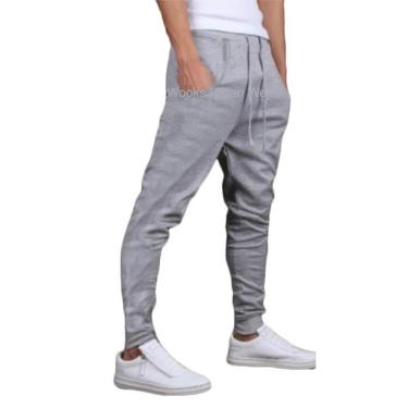 Imagem de Calça Moletom Masculina Skinny Slim Sport Luxo M5-Masculino