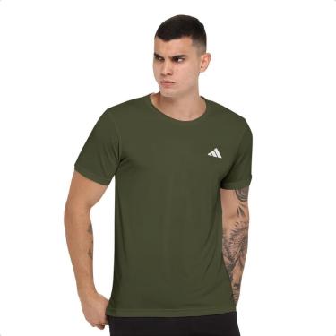 Imagem de Camiseta Adidas Masculina Own The Run 3 Listras Corrida-Masculino