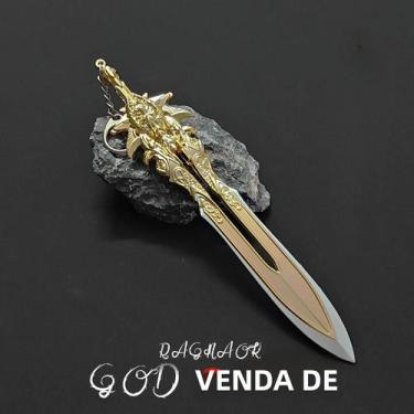 Imagem de Modelo De Metal Da Lâmina Do Caos De Kratos, Mini Arma Decorativa Do D