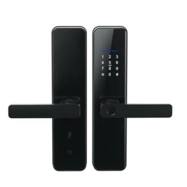 Imagem de Fechadura Digital WiFi Inteligente, À Prova D'água, Preta