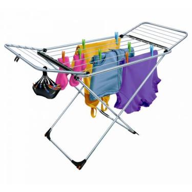 Imagem de Varal de chão pégasus com abas em alumínio reforçado - secalux - UTILA