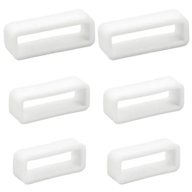 Imagem de CREATCABIN 30 peças de pulseira de relógio de silicone prendedor de anéis retentores de anéis de fixação para relógios esportivos inteligentes peças 21/23/25,5 mm