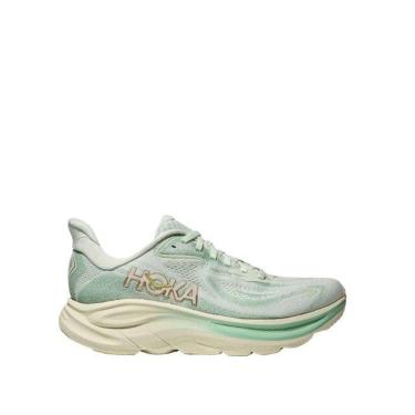 Imagem de Tenis Hoka Feminino Clifton 10 Verde Claro-Feminino