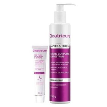 Imagem de Cicatricure Kit – Creme Antiestrias + Creme Facial Antissinais Kit-Unissex