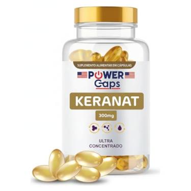 Imagem de Keranat 300mg Suplemento Alimentar em Cápsulas Softgel, Suporte Nutricional para Cabelos, Crescimento Capilar, Combate Queda de Cabelo, Mais volume, Brilho e Força (60 Cápsulas)