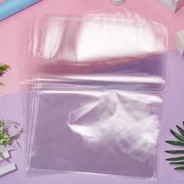 Imagem de 10 unidades de sacos de celofane de plástico 49 x 35 cm, sacos autoseláveis, bolsa de armazenamento retangular, armazenamento doméstico, joias, roupas, lenço, toalha, embalagem, bolsa, itens