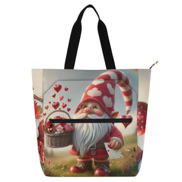 Imagem de Bolsa de mão para crianças, mulheres, com zíper, lona, escola, professor, trabalho, praia, bolsa de mão