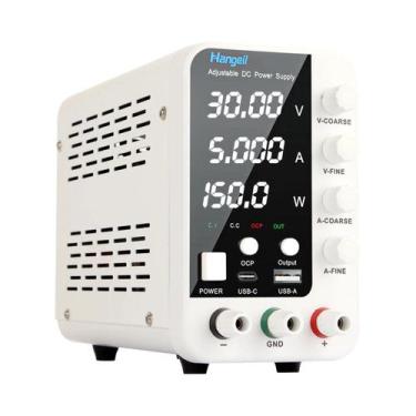 Imagem de Fonte De Alimentação DC Ajustável Para Laboratório 30V 60V 120V Regula