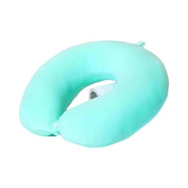 Imagem de Almofada De Pescoço Em Forma De U Confortável E Macia Para Viagens E C