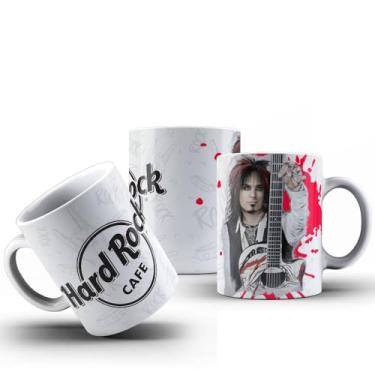 Imagem de Caneca Hard Rock Ícones Da Música Rock Porcelana 325ml (NNIKKI SIXX)