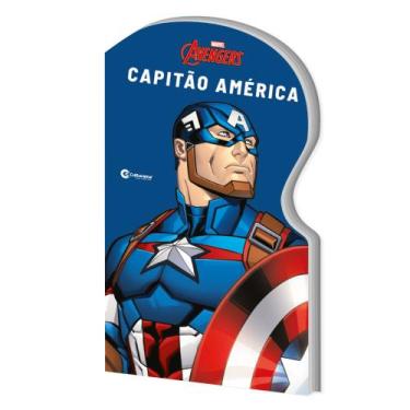 Imagem de Livro - Pop cartonado recortado - Capitão América