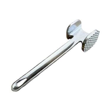 Imagem de Martelo Amaciador De Carne Em Liga De Alumínio De 19cm, Ferramenta De 