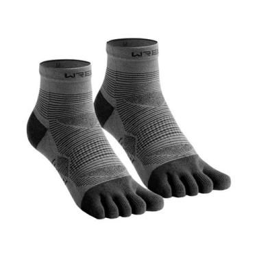 Imagem de Meias De Corrida Masculinas COOLMAX De Cinco Dedos, Respiráveis, De Se