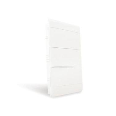 Imagem de Quadro Embutir Branco Para 36 Disjuntores - Steck