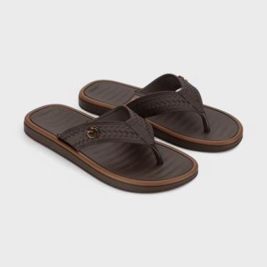 Imagem de Chinelo Cartago Coimbra II Masculino, Marrom, 41