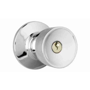 Imagem de Fechadura Soprano Cilindrica Externa Tulipa 90mm Inox Polido