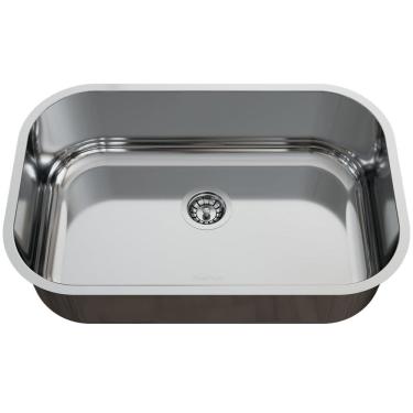 Imagem de Cuba para Pia de Cozinha em Aço Inox N2 56x35x17cm Alto Brilho com Válvula GhelPlus Inox