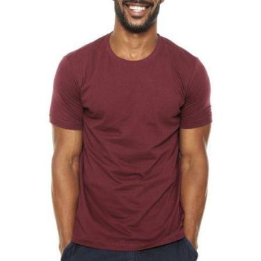 Imagem de Camiseta Masculina Algodão Básica Camisa Atacado 30.1  Lisa - Vesttuar
