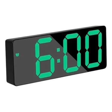 Imagem de Relógio Digital De Mesa E Parede Com Data E Alarme(VERDE)