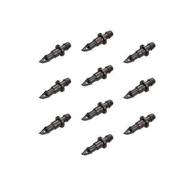 Imagem de Rain Bird BC25/10PS Irrigação por gotejamento universal 1/10.2 cm encaixe de acoplamento farpado, tubo de gotejamento de 0,6 cm, pacote com 10, preto