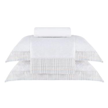 Imagem de Jogo de Cama Castillo Gran Percalle 200 Fios - Queen - 4 Peças - Buddemeyer 