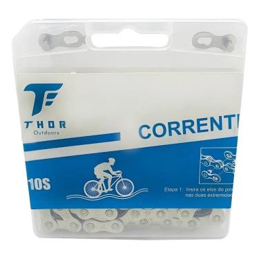 Imagem de Corrente 10V Para Bike 116 Elos Bicicleta Missing Mtb Link