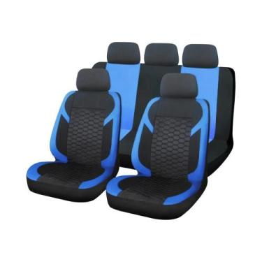 Imagem de Capas De Assento De Carro Em Malha De Poliéster Universal Com Bordado 