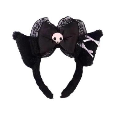 Imagem de Tiara De Pelúcia Hello Kitty Kuromi Melody, Acessórios De Cabelo Sanri